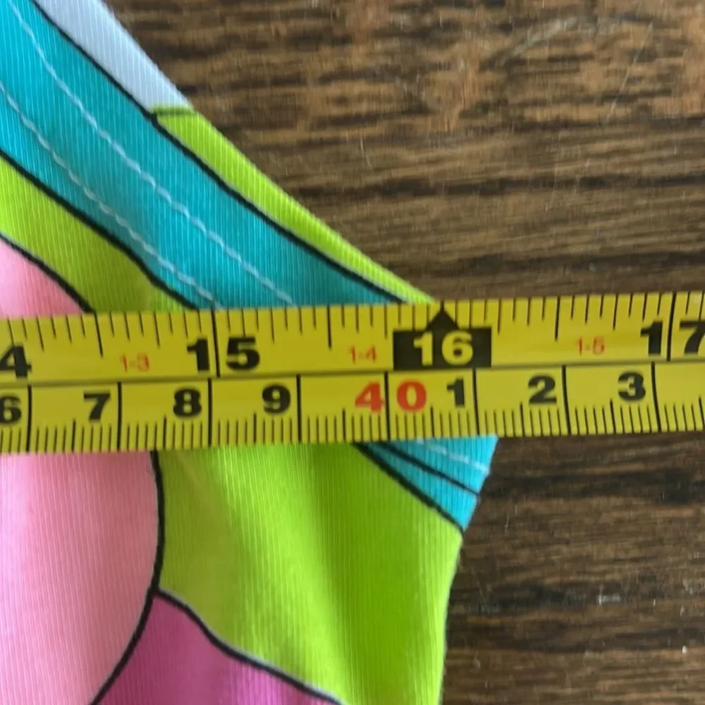 Barbara Gerwit Sleeveless Tank Top Womens Small 4 6 Like Emilio Pucci Multicolor